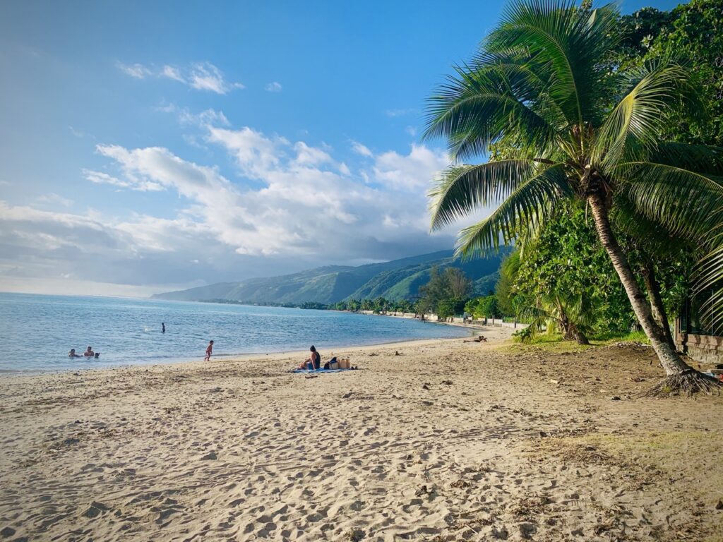 Plage Rohotu Paea